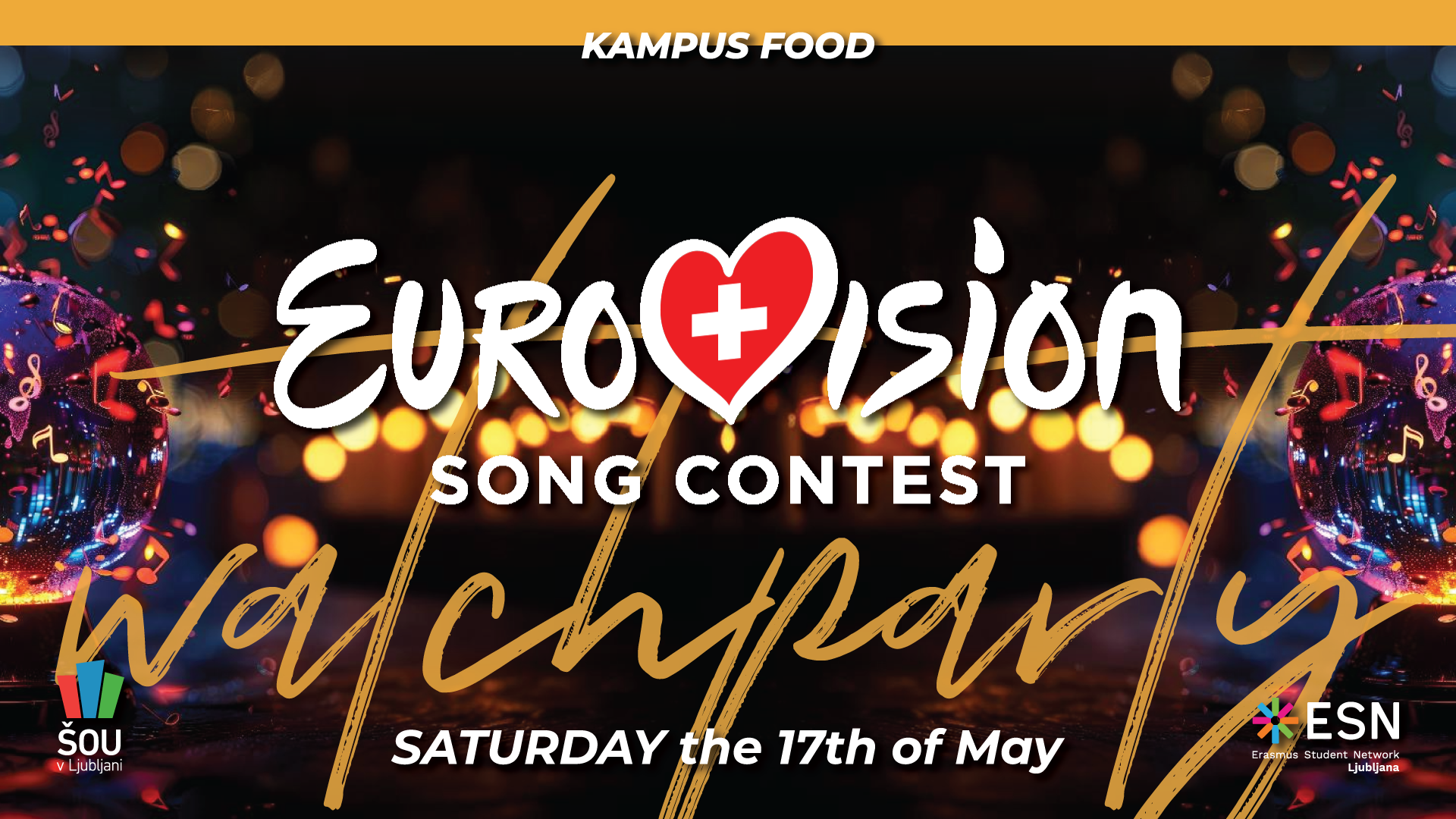 Eurovision song contest watch party