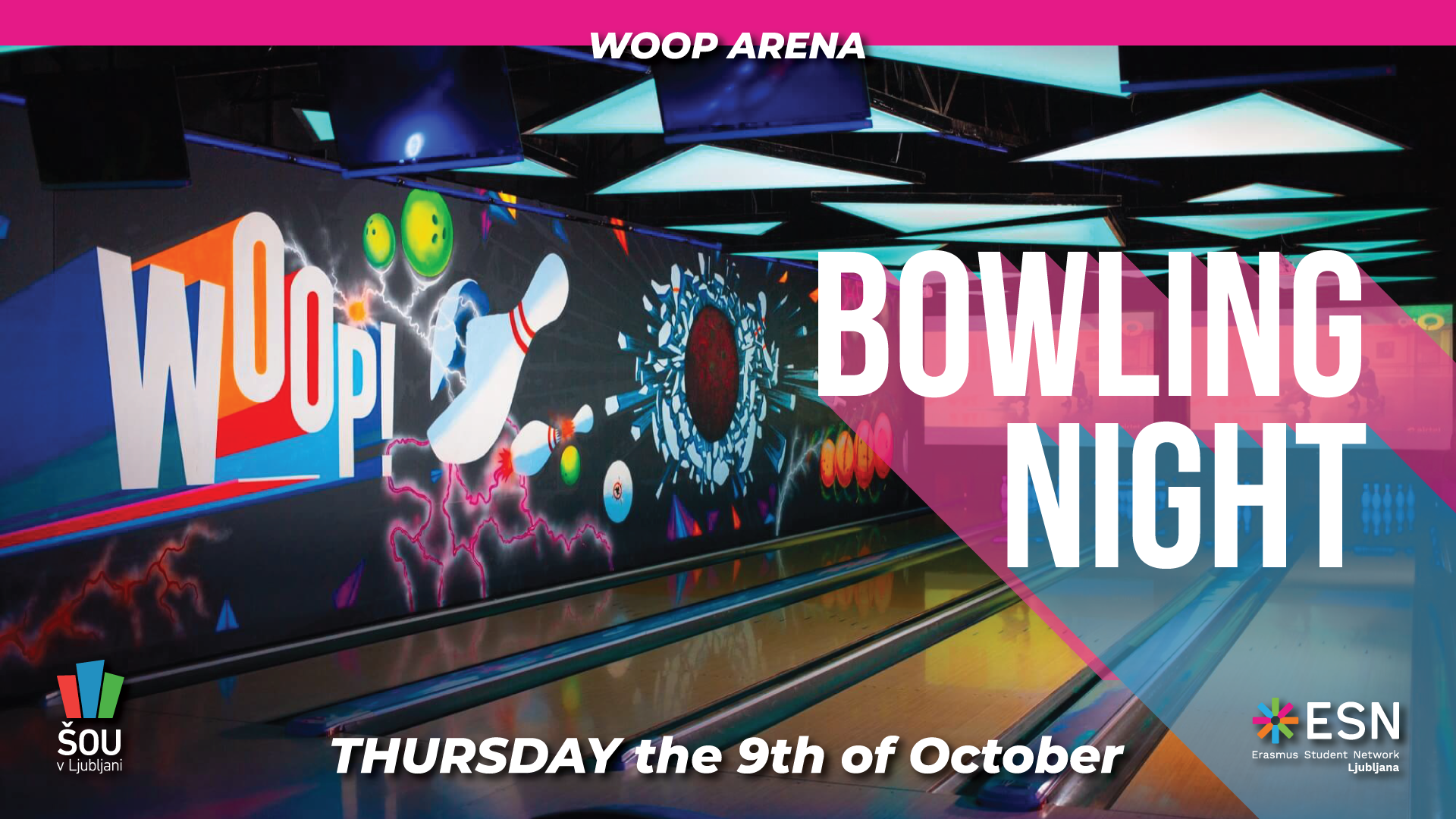 Erasmus bowling night