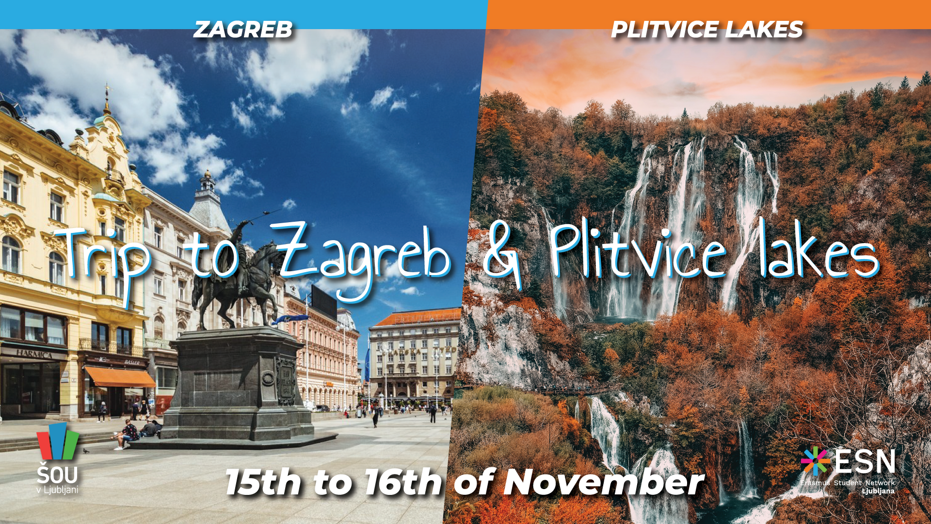 Trip to Zagreb & Plitvice lakes