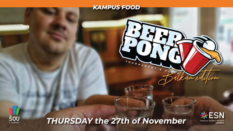 Erasmus goes Balkan beer pong party