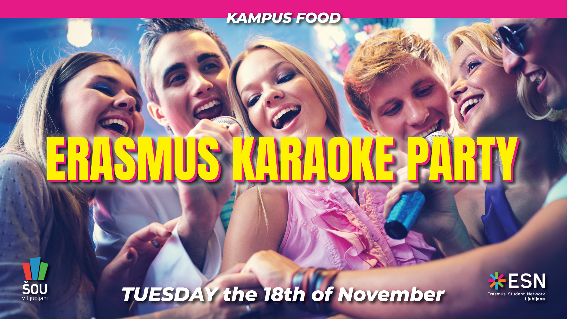 Erasmus karaoke party