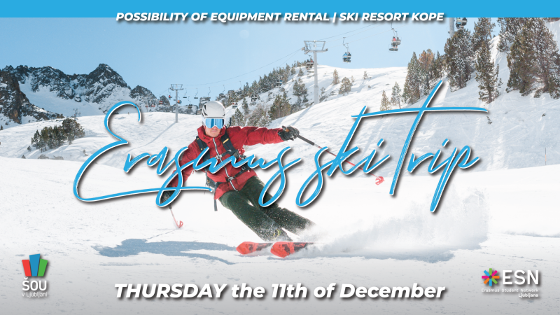 Erasmus ski trip