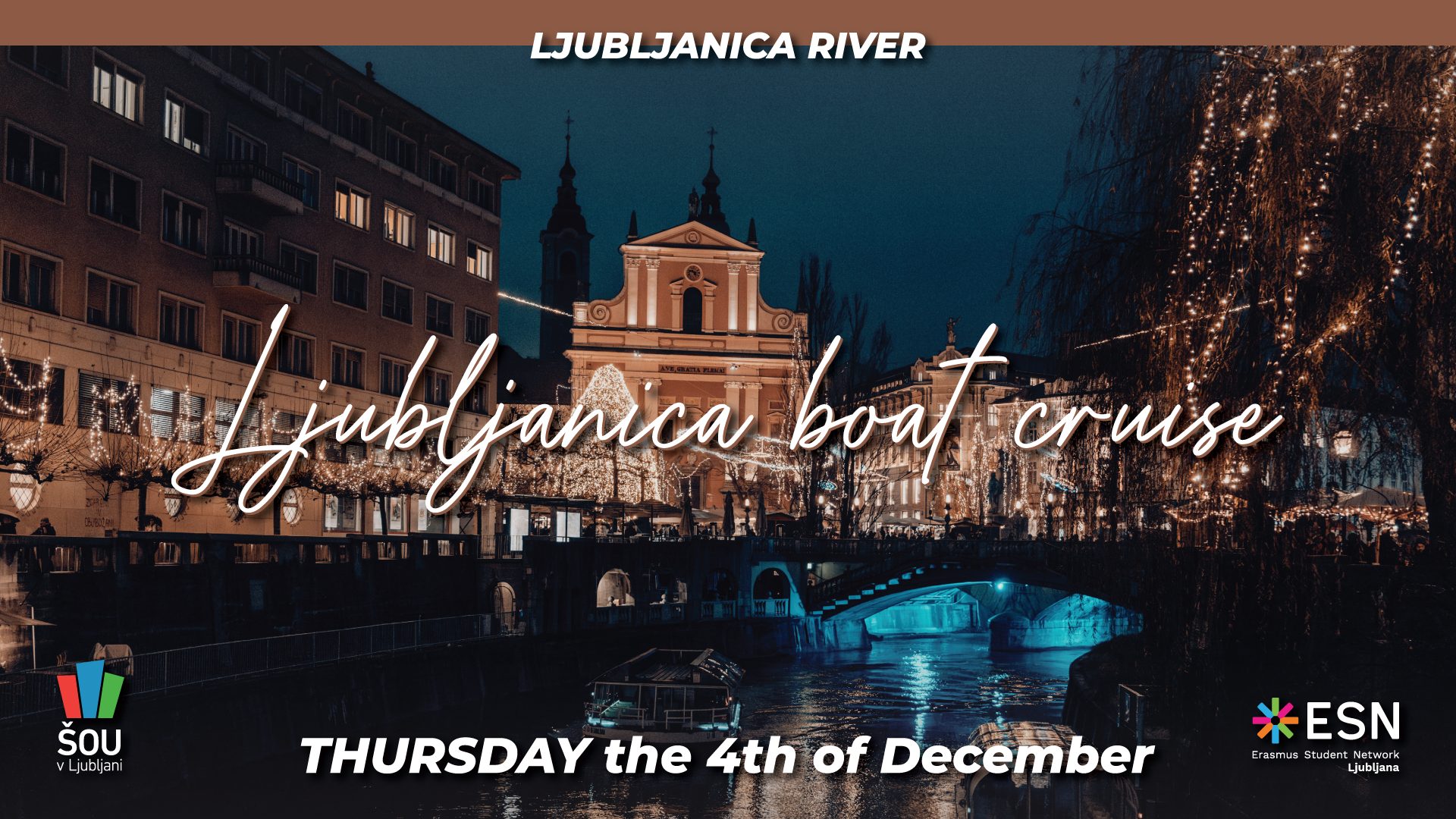 Ljubljanica boat cruise