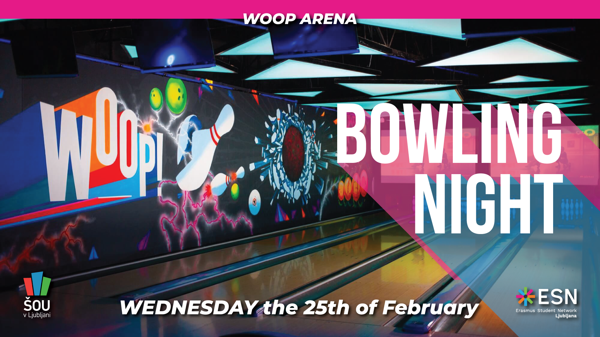 Erasmus bowling night