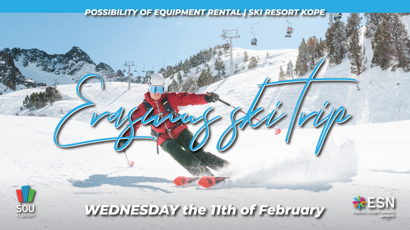 Erasmus ski trip