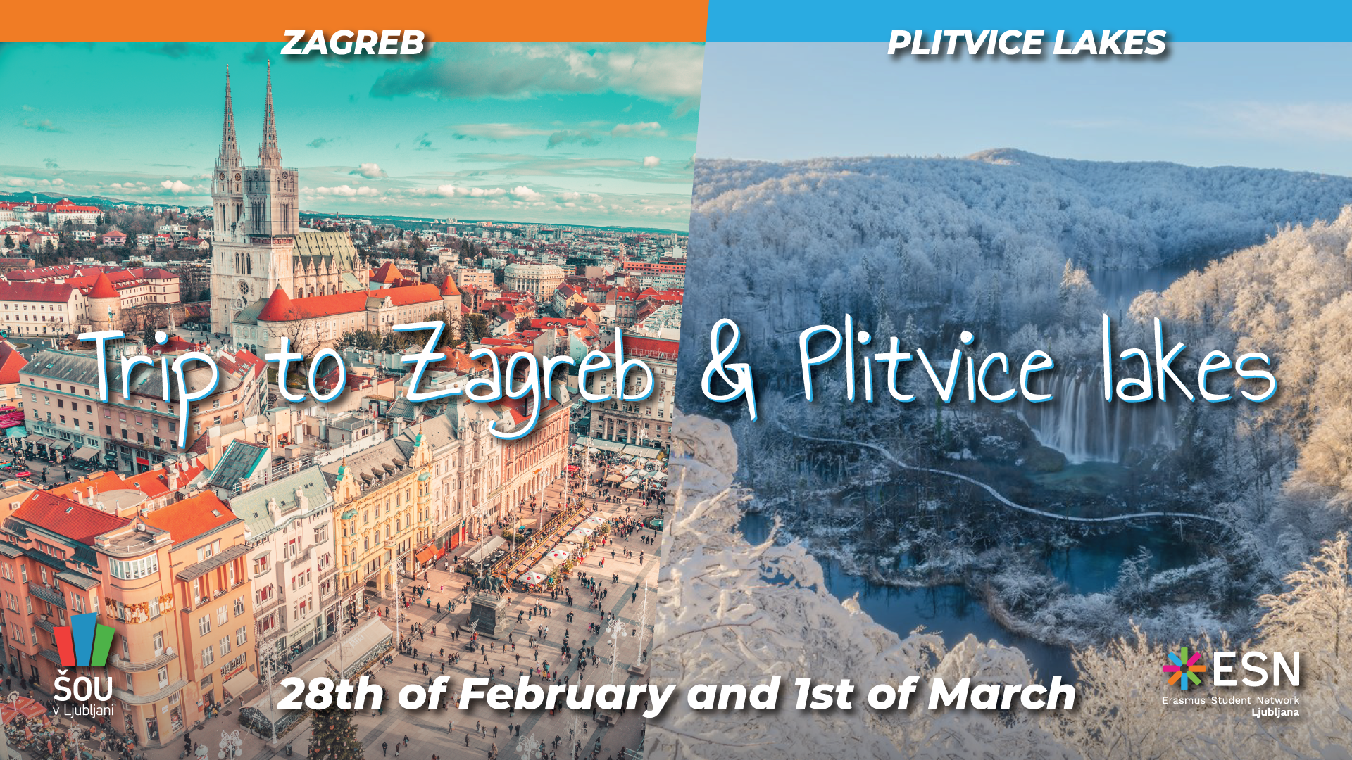 Trip to Zagreb & Plitvice lakes