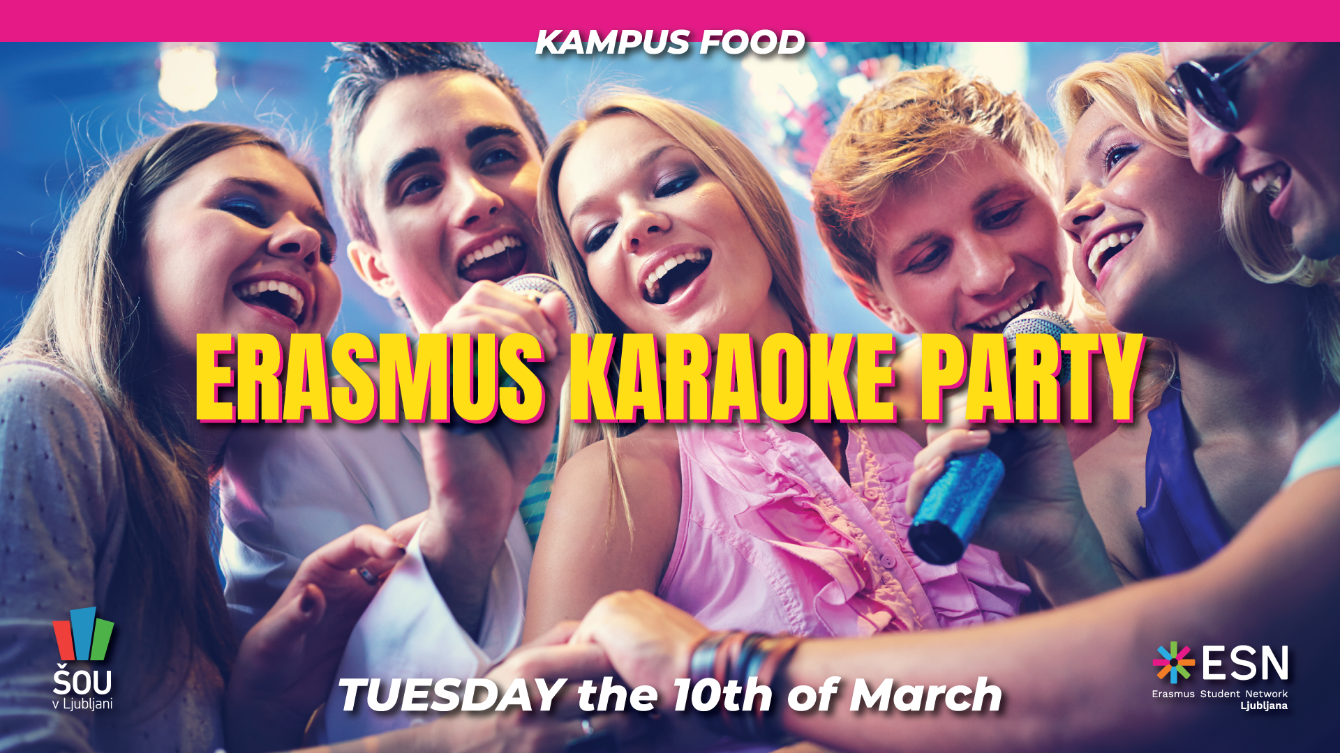 Erasmus karaoke party