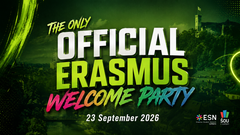 Official Erasmus welcome party